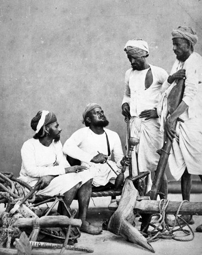 Jat Zemindars and Ryots, c.1863 by Shepherd and Robertson